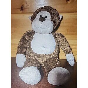 Build a Bear Monkey 18in Plush Stuffed Animal BABW Brown Soft Toy Chimp